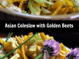 Asian Slaw with Golden Beets