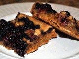 Blackberry Blondie Bars