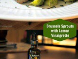 Brussels Sprouts with NuNatural’s Lemon Vinaigrette