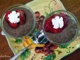 Chocolate Chia Pudding with NuNuturals Stevia