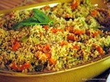 Colorful Couscous with Carrots and Sage