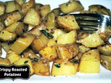 Crispy Yukon Gold Roasted Potatoes with Garlic and Thyme