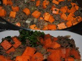 Ground Beef and Sweet Potato Hash from Harvest Your Health