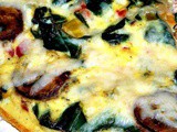 Healthy and Delicious Leek, Kale and Mushroom Frittata