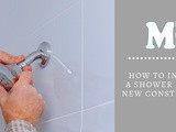 How To Install a Shower Faucet New Construction