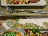 Italian Turkey Burgers with Fresh Corn Salad and a Winner Announcement