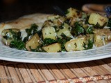 Kale and Yukon Gold Potatoes with Parmesan Cheese