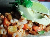 Quick and Easy Seafood Burritos with Cod and Shrimp