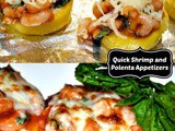 Quick Calorie-Friendly Shrimp and Polenta Appetizers