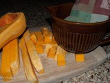 Roasted Butternut Squash Mexican Style with Roasted Salmon Filets