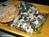 Simple Suppers Can Be Tasty Too! Easy Chicken and Mushroom Casserole