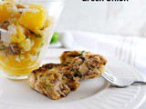 Slender Homemade Chicken Sausage with Apple and Green Onion