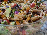 Spicy Mexican Pasta Salad for a Crowd