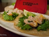 Tortilla Land Seafood Tacos with Cod and Blackberry Chipotle Dressing