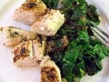 Turkey Breast Tenderloin with Garlicky Chard