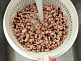 Black Eyed Peas with carrots and Caserta