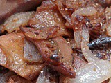 Red pine mushrooms cooked in wine – κοκκινα μανιταρια κρασατα