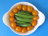 Snap Peas and Tomatoes with Tarragon