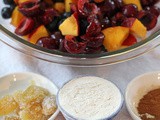 Stone Fruit and Blueberry Crisp