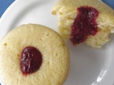 Valentine's Day Raspberry  Poke Cake  Cupcakes