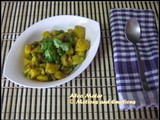 Aloo Matar Ki Sabzi / No Onion no Garlic Aloo Matar