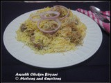 Awadhi Chicken Biryani / Lucknow Style Chicken Biryani