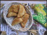 Baked Gujiya / Gujiya stuffed with Coconut