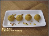 Besan Ladoo / Besan Laddu / How to prepare Besan Laddu Step - by -Step Video Recipe