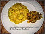 Bhoger Khichuri / Govindo Bhog Rice Kichuri / Niramish Khichuri / No Onion No Garlic Moong Dal Khichdi