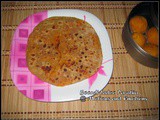 Boondi Ladoo Paratha