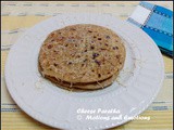 Cheese Paratha / Cheese Onion Paratha