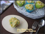 Corn Cheese Muffins / Savoury Muffins