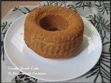 Cream Pound Cake / Fresh Cream Pound Cake / Fresh Cream Bundt Cake