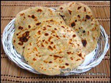 Garlic Naan / Garlic Naan with yeast / Garlic Naan on Stove Top