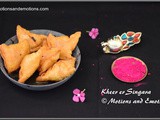 Kheer er Singara or Misti Singara or Mawa Samosa