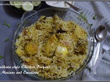 Kolkata Style Chicken Dum Biryani / Kolkata Style Chicken Biryani