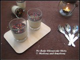 No Bake Cheesecake Shots / No Bake Cheesecake in Glass / No Bake Cheesecake with chocolate topping