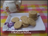 Oats Wheat Flour Digestive Cookies / Oats Digestive Cookies / Eggless Oats Digestive Cookies