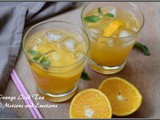 Orange Iced Tea / How to make Orange Iced Tea