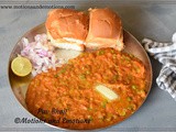 Pav Bhaji / Mumbai Style Pav Bhaji