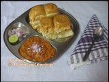 Pav Bhaji / Mumbai Style Pav Bhaji