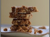 Peanut Sesame Walnut Chikki / Peanut Walnut Brittle with Sesame Seeds / Moongfali Akharot Til Gur Chikki