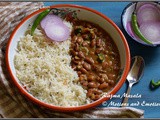 Rajma Masala or Rajma Curry or Red Kidney Bean Curry