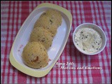 Rava Idli / Idli using Sooji