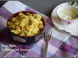 Soya Pulao/Soyabean Pulao/ Meal maker Pulao