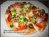 Three Pepper Pizza / Pizza with Bell Peppers