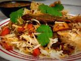 Hyderabadi Style Vegetable Dum Biryani in Oven