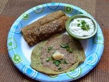 Spicy Masala Pesaratu/ Moong Dal Dosa