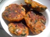 Keerai Cutlet ( Spinach Cutlet)