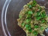 Baingan Bharta (Eggplant mash) - The Rustic Style